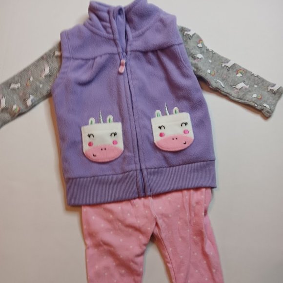 Baby Girls 6-9M Lot - Carters, Gerber, and More - Picture 10 of 11